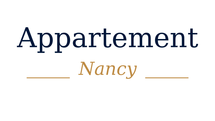 Appartement Nancy